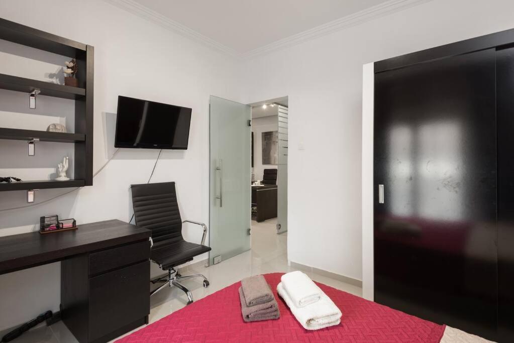 Modern Office Apartment.Wifi,2A/C,Luxury Fur/Tures Tesalonika Bagian luar foto