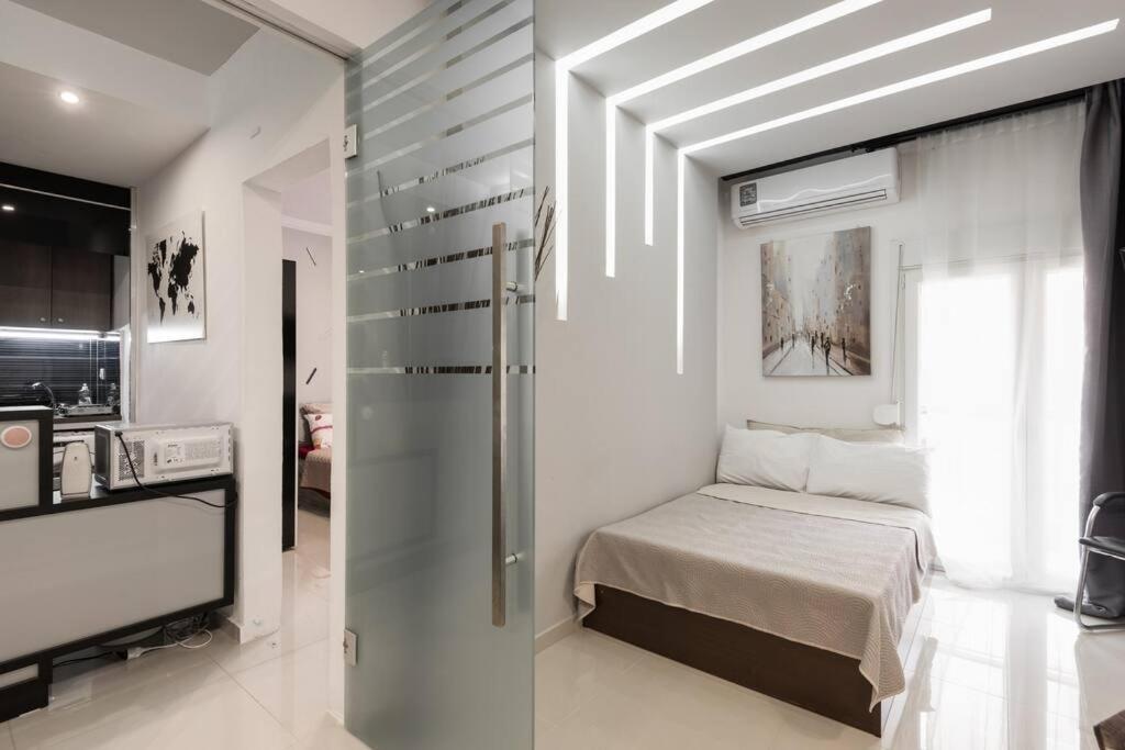 Modern Office Apartment.Wifi,2A/C,Luxury Fur/Tures Tesalonika Bagian luar foto