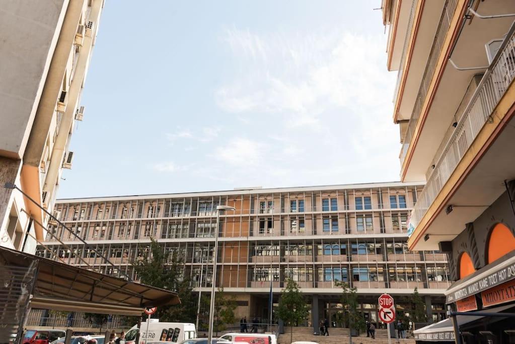 Modern Office Apartment.Wifi,2A/C,Luxury Fur/Tures Tesalonika Bagian luar foto