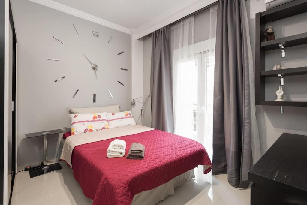 Modern Office Apartment.Wifi,2A/C,Luxury Fur/Tures Tesalonika Bagian luar foto
